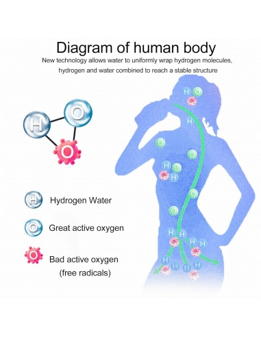 H2 Smart Hydrogen Bottiglia d'ACQUA... H2 Smart Hydrogen Bottiglia d'ACQUA...