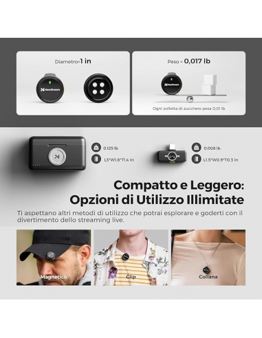 NearStream Microfono Lavalier... NearStream Microfono Lavalier...