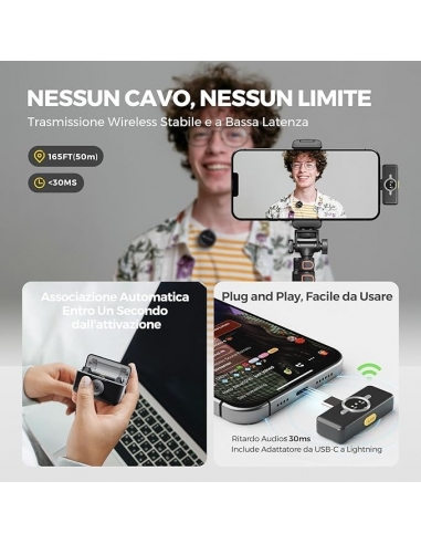 NearStream Microfono Lavalier... NearStream Microfono Lavalier...