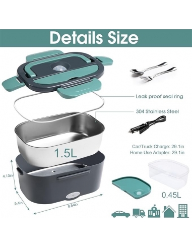 DXQ LunchBox Contenitore per il... DXQ LunchBox Contenitore per il...