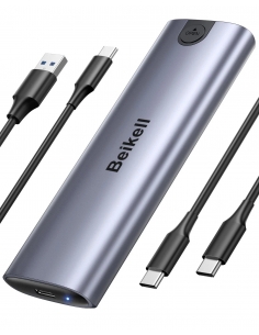 Beikell M.2 NVME Enclosure,...