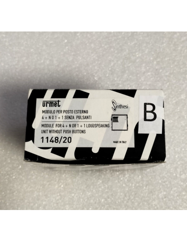 Urmet 1148/20 Frontale per posto... Urmet 1148/20 Frontale per posto...