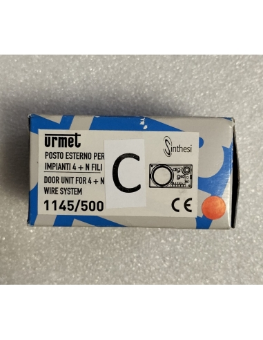 Urmet 1145/500 Posto esterno audio... Urmet 1145/500 Posto esterno audio...