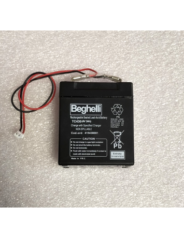 BEGHELLI TC430 Batteria di Ricambio...
