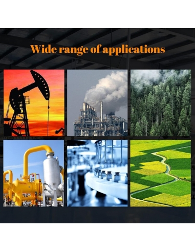 CHNADKS Rilevatore di Gas Portatile 4...