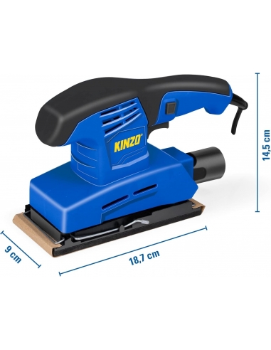 Kinzo Smerigliatrice 230 V Blu...