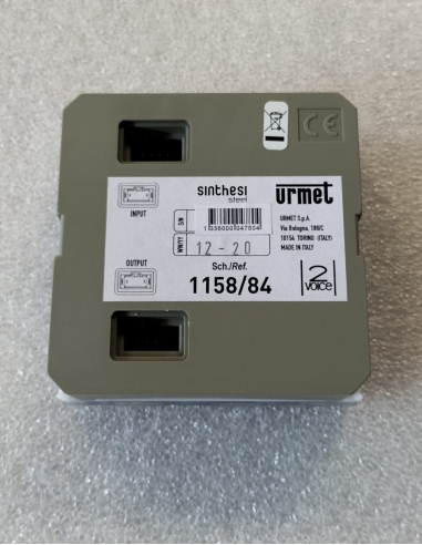 Urmet 1158/84 Modulo 4 pulsanti con... Urmet 1158/84 Modulo 4 pulsanti con...