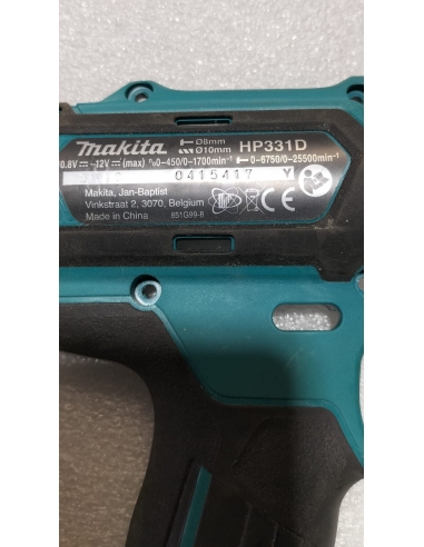 Makita HP331D Trapano avvitatore...