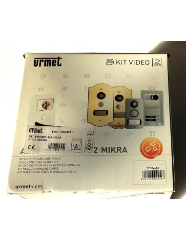 Urmet 1783/651T Kit videocitofono...