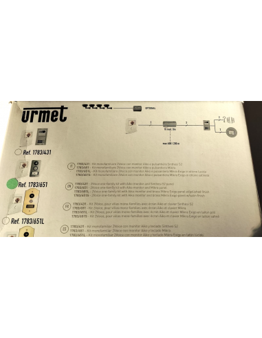 Urmet 1783/651T Kit videocitofono...