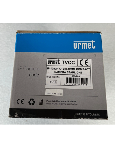 Telecamera Bullet Urmet 1099/203... Telecamera Bullet Urmet 1099/203...