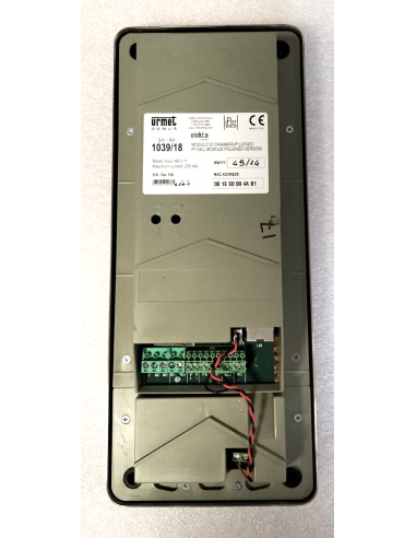 Urmet 1039/18 Pulsantiera citofonica... Urmet 1039/18 Pulsantiera citofonica...