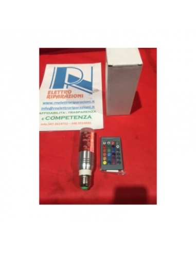 LAMPADINA LAMPADA LED CON TELECOMANDO...