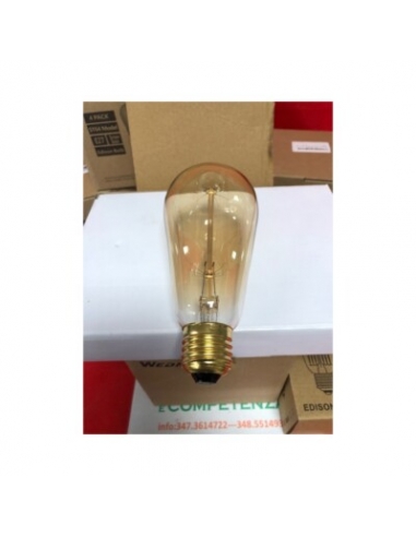4 x Lampadina Wedna 60W Edison...