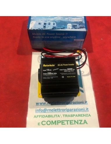 Inverter ingresso 12Vdc uscita 220Vac...