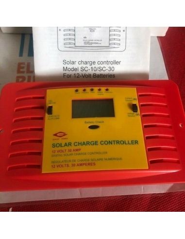 Regolatore di carica solare 12V 30A... Regolatore di carica solare 12V 30A...