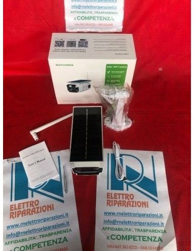 Telecamera Energia Solare Watchmen... Telecamera Energia Solare Watchmen...