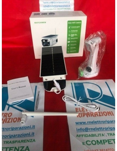 Telecamera Energia Solare Watchmen... Telecamera Energia Solare Watchmen...