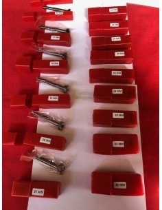 Kit 15 frese per trapano in...