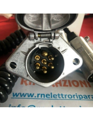 Cavo a spirale 3 m 7 poli cavo di...