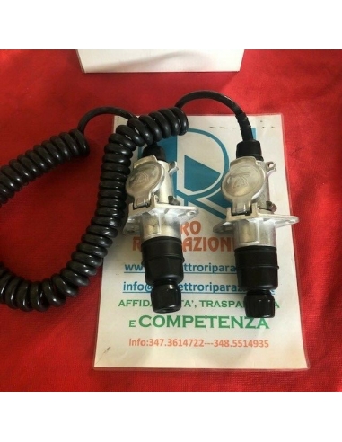 Cavo a spirale 3 m 7 poli cavo di...