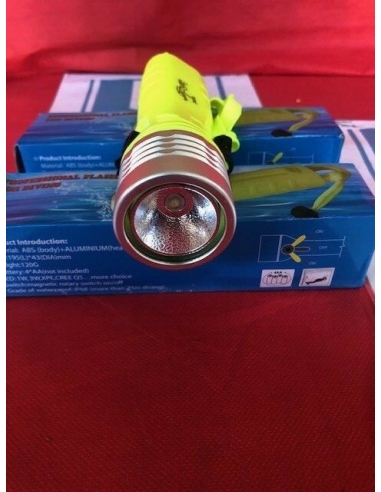 Torcia subacquea professionale a LED...