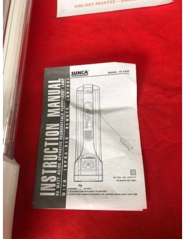 TORRETTA MULTIFUNZIONE ricaricabile...