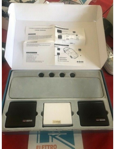Kit 4 Sensori Radar Parcheggio Auto...