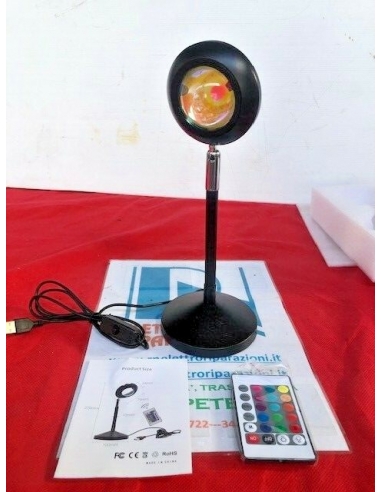 Lampada Led Light Ufo Sunset Girevole...