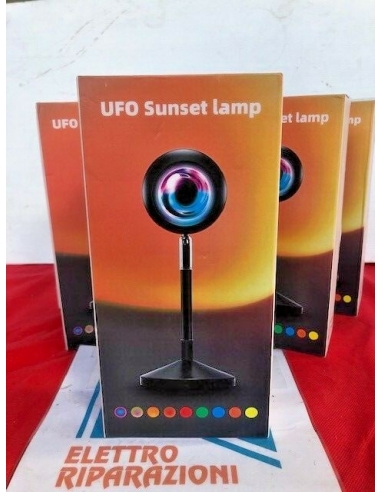 Lampada Led Light Ufo Sunset Girevole...