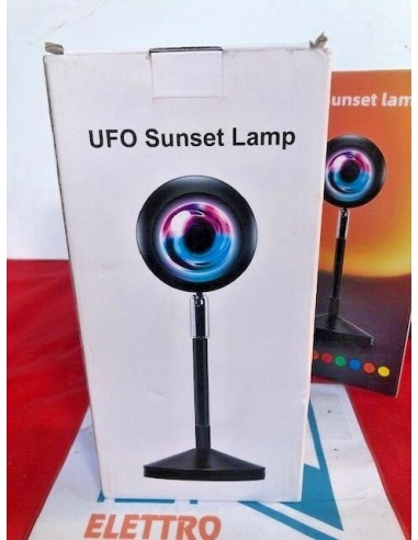 Lampada Led Light Ufo Sunset Girevole...