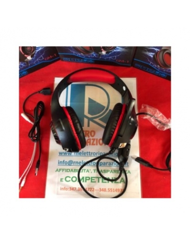 Cuffie Gaming con MicrofonoControllo...