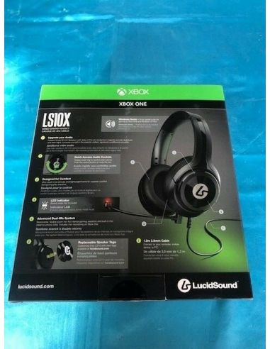 LS10X Cuffia da gioco cablata con...