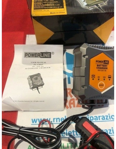 Powerline PL-C001P Caricabatteria da...