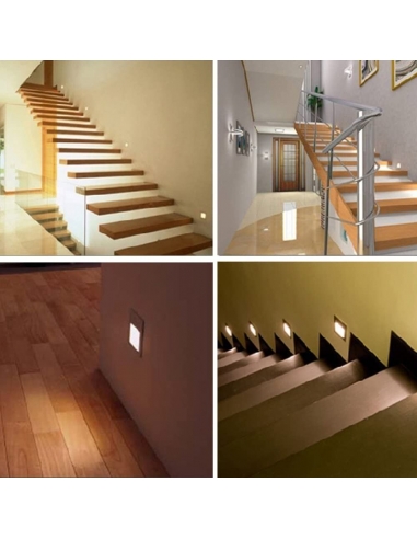 Lampada da Parete Incasso LED Scale... Lampada da Parete Incasso LED Scale...