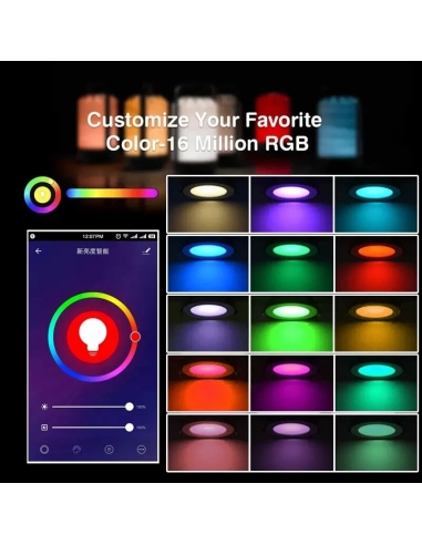 Faretti smart LED downlight 16...