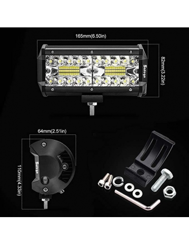 Safego/Kralimi Faro Lavoro LED 120W...