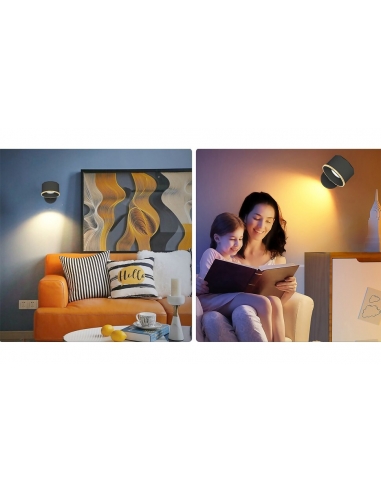 Applique da parete a LED da lettura a... Applique da parete a LED da lettura a...