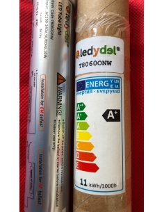 4 x TUBO NEON A LED T8 60cm...