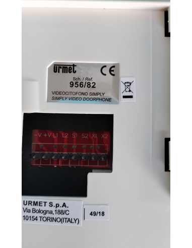 Urmet 956/82 Simply Videocitofono...