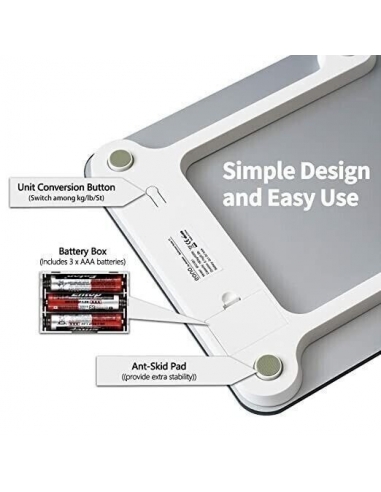 EONO BG1921 Bilancia Pesapersone...