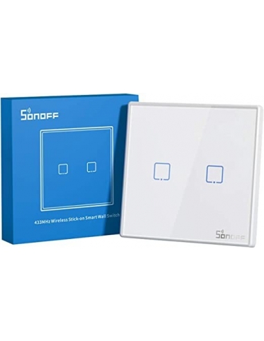 SONOFF Tipo Pannello a parete T2EU2C...