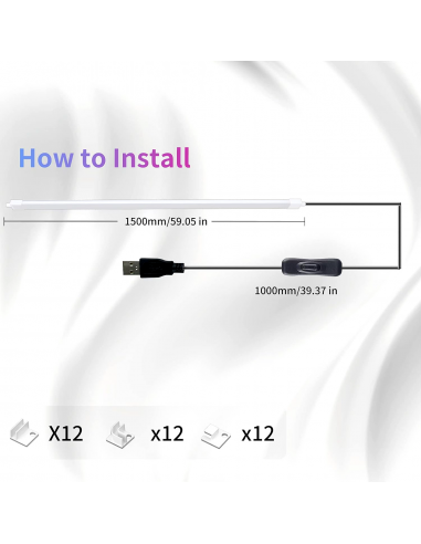 Novonest Striscia di luci LED...
