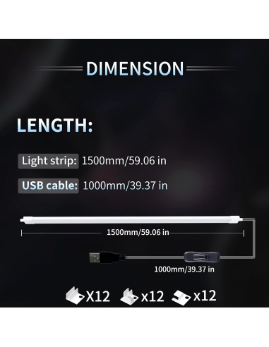 Novonest Striscia di luci LED...