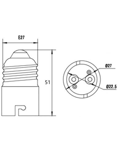 SFTlite 4 x Lamp addattatore per...