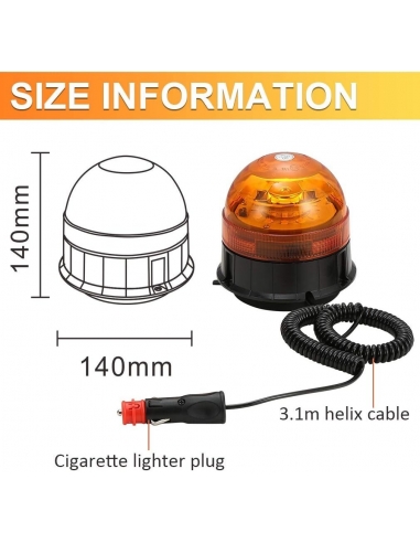 Hawkeye LED 12/24V Lampeggiante...