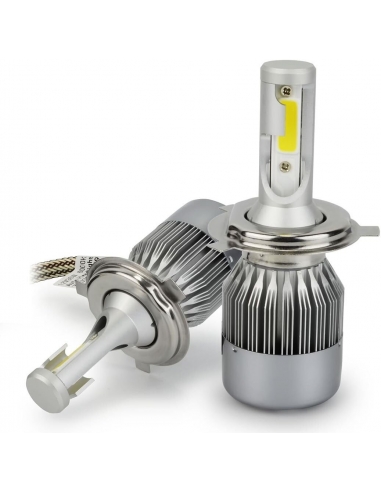 Safego Lampadine H4 LED 8000LM, Kit...