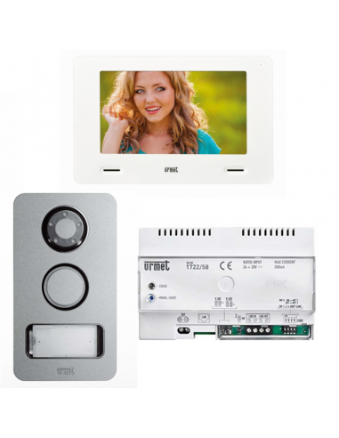 URMET 1722/858 Kit videocitofono... URMET 1722/858 Kit videocitofono...