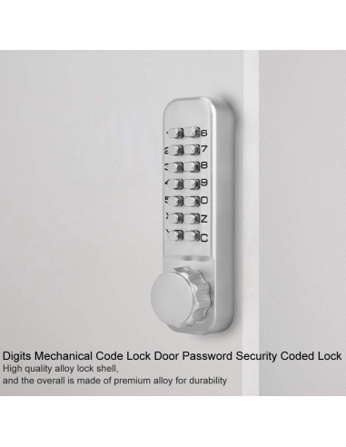 Serratura meccanica con chiusura a...