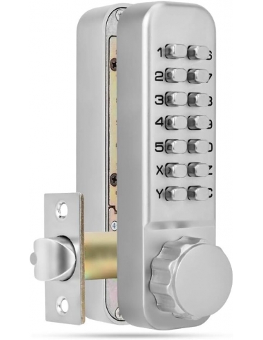 Serratura meccanica con chiusura a...